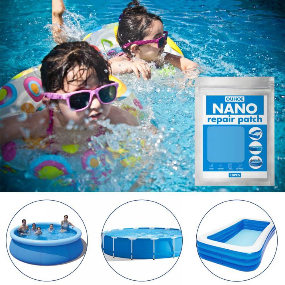 30 PATCHES SWIMMING POOL REPAIR PATCH KIT INFLATABLE BOUNCER-TAPE WATER GAMING