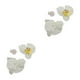 thumbnail image 3 of Cabezas de orquídeas artificiales Matsuzay 50 unids/set blanco lechoso, 3 of 6