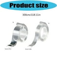 thumbnail image 6 of Misright 3Pcs Waterproof Tape Removable Double Sided Adhesive Strips Enduring、, 6 of 15
