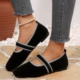 thumbnail image 5 of CHICVOMEY Vintage Flats for Women Ballet Flats with Memory Foam Dress Shoes for Women with Strap Ballet Flats Mary Jane Flats, 5 of 8