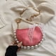 thumbnail image 5 of Bolso Bandolera Mano Noche Mujer Perla Sólida para Fiesta Graduación Boda, 5 of 9