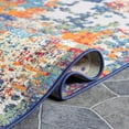 thumbnail image 6 of Superior Kalina Abstract Indoor/Outdoor Area Rug, 2.3' x 12', Cream, 6 of 6