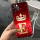 thumbnail image 1 of Funda de teléfono con letras de diseño de diamantes mate, funda suave para Apple iPhone 13, 12 Mini, 11 Pro, 7, XR, X, XS Max, 6, 6S, 8 Plus, 5, 5S, SE, gran oferta Fivean unisex, 1 of 2