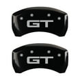 thumbnail image 4 of MGP 4 Caliper Covers Engraved Front 2015/Mustang Engraved Rear 2015/GT Black finish silver ch, 4 of 6