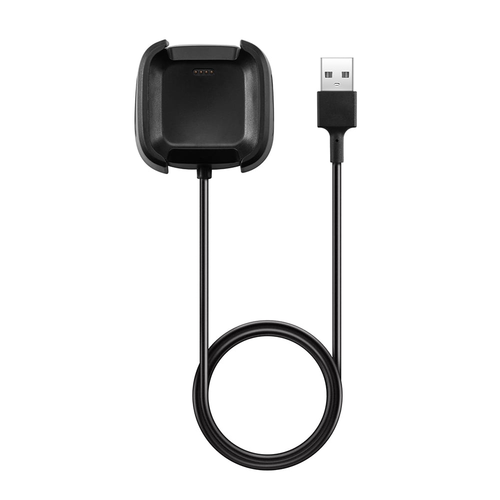 Versa Lite USB Charging Cable Replacement Charger Cradle For Fitbit Versa 2 