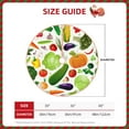 thumbnail image 2 of Sikiie Vegetables2 Nativity Christmas Tree Skirt, Jesus Christian Winter Holiday Tree Mat Decoration(30-48IN)36", 2 of 6