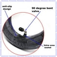 thumbnail image 4 of 2 PCS 8.5x2 & 8 1/2x2 Inner Tube Bent Valve for Electric Scooter Fit 8.5x3 Tire, 4 of 7