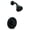 Matte Black, variant on Moen Align Brushed Gold Posi-Temp Pressure Balancing Eco-Performance Modern Shower Trim Kit, Valve Required