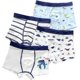 thumbnail image 3 of Evelin LEE Bebé Niños Pequeños Paquete de 4 Ropa Interior Suave Calzoncillos Boxer de Dibujos Animados Lindos Boyshorts Bragas, 3 of 4