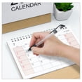 thumbnail image 6 of 2024 Monthly Desk Calendar Countdown - Perfect for School, Office & Family, Efficient Planning with Blank Writing Board, Inspirational Quotes & Beautiful Designs, Quality Ink-Resistant Paper White, 6 of 6