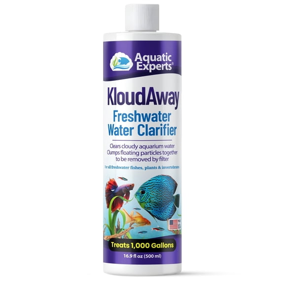 Aquatic Experts - KloudAway Freshwater Aquarium Water Clarifier - Clears Cloudy Water, 500 ml