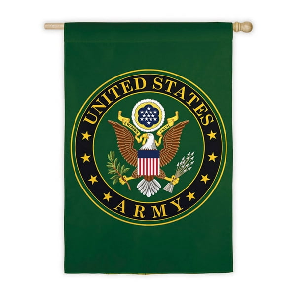 Evergreen Flag Army House Flag - Walmart.com - Walmart.com