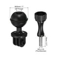 thumbnail image 2 of Unique Bargains Action Camera Ball Mount Adapter Rotating Ball Head Mount for Sports Camera Style 2, Black 1 Set, 2 of 5