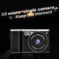 thumbnail image 3 of Cámara digital X9 con pantalla táctil IPS de 4 pulgadas, resolución 4K y 24 megapíxeles, zoom digital 8X, lente gran angular y macro, ideal para capturar momentos especiales., 3 of 6