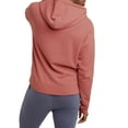 thumbnail image 3 of Hanes Originals Women's Garment Dyed Fleece Hoodie, 3 of 5