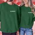 thumbnail image 2 of SOMOWI Chandails en Molleton pour Femmes Saint-Valentin Mode Imprimé Ample Col Rond Chandail à Capuchon Vert Foncé Automne Tops Décontracté TG, 2 of 4