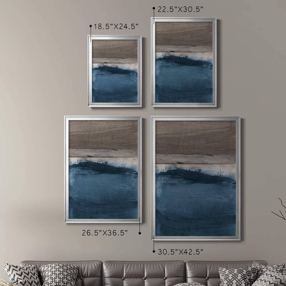 Midnight Sky Premium Framed Print - Ready to Hang