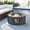 Dark Grey, variant on MOALCOFER 28"Round Propane Fire Pit Table,40,000 BTU Stainless Steel Burner Gas Fire Pit with Lava Rocks&Waterproof Cover
