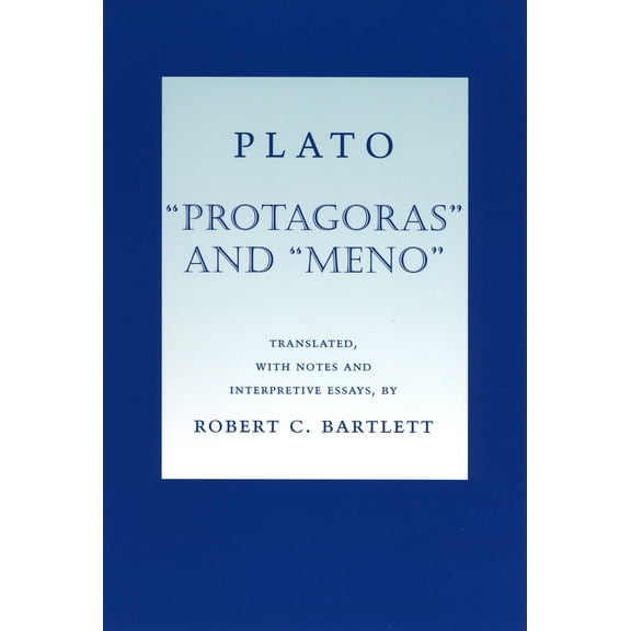 Pre-Owned Plato Protagoras and Meno (Paperback) 0801488656 9780801488658