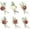 Dusty Rose & Ivory, variant on Set of 6 Burgundy & Ivory Foam Rose Boutonnieres with Pins for Men Wedding for Groom Groomsmen Wedding Ceremonies Anniversaries Formal Dinners Parties Proms