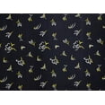 thumbnail image 2 of Zelouf Zs1902J Print Ity  , Sewing, DIY, Crafts Fabric by the Yard, 951 Blk/yellow, 7 Yard, 2 of 2
