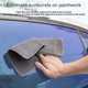 thumbnail image 4 of Toallas de secado para coche, toallas para detalles de automóviles, toallas de microfibra de secado rápido, paño de limpieza grueso de primera calidad 30cmx30cm BLESIY Toallas para secar el coche, 4 of 8