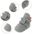 thumbnail image 4 of Quealent Toddler Slippers High Top Winter Boys Girls House Shoes Dark Gray for Size 5.5, 4 of 7