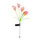 thumbnail image 2 of Artificial Solar Light Ground Stake Fake Flower For Garden Outdoor Faux With LED Lamp Waterproof Yard Decoration For Patio, 2 of 6
