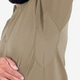 thumbnail image 6 of Propper Men’s I.C.E. Performance Long Sleeve Polo Shirt-Silver Tan,Sizes Upto 8XL, Breathable, Moisture-Wicking, Pen Pocket, Sunglass Loop, 6 of 8