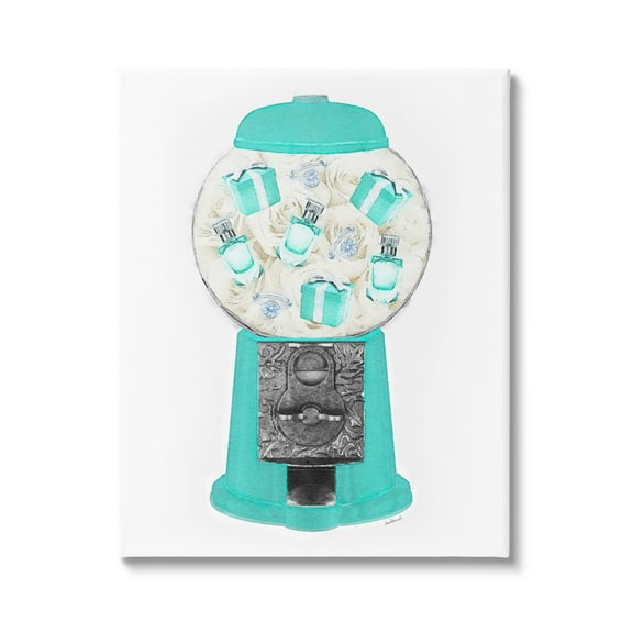 Stupell Industries Old Fashioned Candy Dispenser Designer Fashion Jewelry Boxes Canvas Wall Art, 36 x 48, Design by Amanda Greenwood