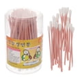 thumbnail image 1 of 80pcs Double Head Cotton Swabs Ear Clean Tools Makeup Cotton Tip Supplies with a Round Box, 1 of 8