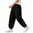 thumbnail image 7 of Girls Waterproof Fleece Lined Snow Pants, Winter Outdoor Ski Hiking Pants for Kids, Black,Size 7-8T, 7 of 7