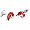 thumbnail image 1 of 1 par de gemelos de de esmoquin de negocios para rubílito de latón accesorio jinwen Gemelos franceses para hombre, 1 of 8