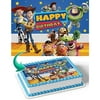 Toy Story Sheriff Buzz Lightyear Little Bo Peep Edible Cake Image Topper Birthday Banner 1/4 Sheet