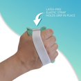 thumbnail image 3 of LLC Poignées de Paume Coussins de Contracture Main - Élastique, Résistant à la Sueur, Lavable en Machine - 5pcs, 3 of 4