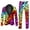 Purple_002, variant on Ediodpoh Male Rainbow Long Sleeve Coat and Pants Two Piece Suit Printed Button and Pockets Suit for Holiday Party Events Mens Suits Yellow XL