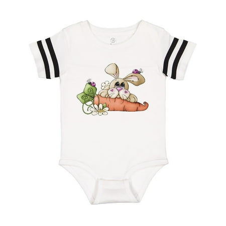 

Inktastic Ladybugs and Bunny Rabbit with Carrot Gift Baby Boy Bodysuit