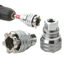 Naierhg Multi-function Universal Socket Wrench Adjustable Heavy Duty 3/8-Inch Drive Ratchet Torque Wrench Power Drill Socket Tool