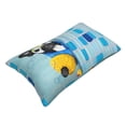 thumbnail image 3 of Kll French Bulldog Dog In A Bathtub Pillow Covers Envelope Closure,Super Soft And Cozy Fuzzy Fleece Pillow Case Cover 14"X20", 3 of 8