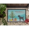 thumbnail image 3 of Black Russian Terrier Christmas Door Mat, 3 of 4