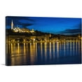 thumbnail image 1 of ARTCANVAS Budapest Capital of Germany Parliament Skyline Canvas Art Print - Size: 40" x 26" (1.50" Deep), 1 of 9