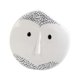 thumbnail image 4 of Jarrón con forma de cara humana, maceta de cerámica elegante para decoración, maceta para sala de estar, jardín, escritorio, cafetería, fiesta, 4 of 8