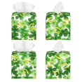 thumbnail image 2 of Balery Happy St. Patrick's Day Porta Pañuelos de Cuero con Estampado – Funda Moderna Cuadrada para Caja de Pañuelos, Dispensador 5x5x5'', 2 of 7