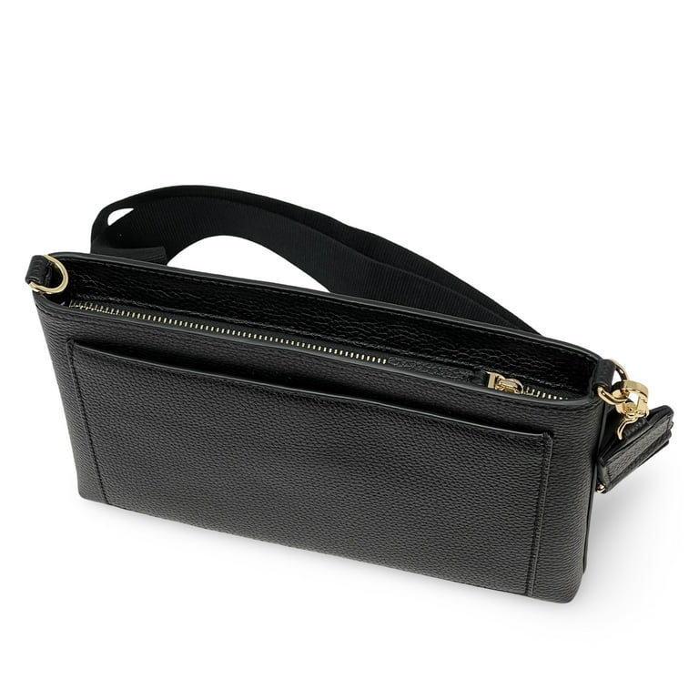 Tory Burch Women's Blake Medium Pebbled Leather Top-Zip Swingpack