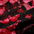 thumbnail image 5 of Homewish Skull Skeletons Blackout Curtains Set of 2 (52x84 Each),Happy Halloween Curtain,Red Floral Living Room Curtains, 5 of 6