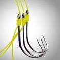 thumbnail image 2 of Braided Fishing Line, 8 Strands Abrasion Resistant Braided Lines Super Strong 100% PE Sensitive Fishing Line 300M/40lb/Yellow, 2 of 4