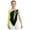Fluorescent Yellow, variant on Girls Single Long Sleeve Gymnastic Leotard Rhinestones Figure Skating Ballet Dance Bodysuit Hot Pink 14