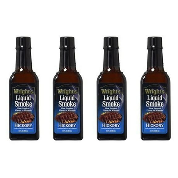 Wrights Liquid Smoke - 3.5 Oz (Pack of 4)