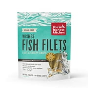 Honest Kitchen The Wishes: Natural Human Grade Dehydrated Fish Filets, Treats for Dogs/Cats, 6 oz - 2 Pack