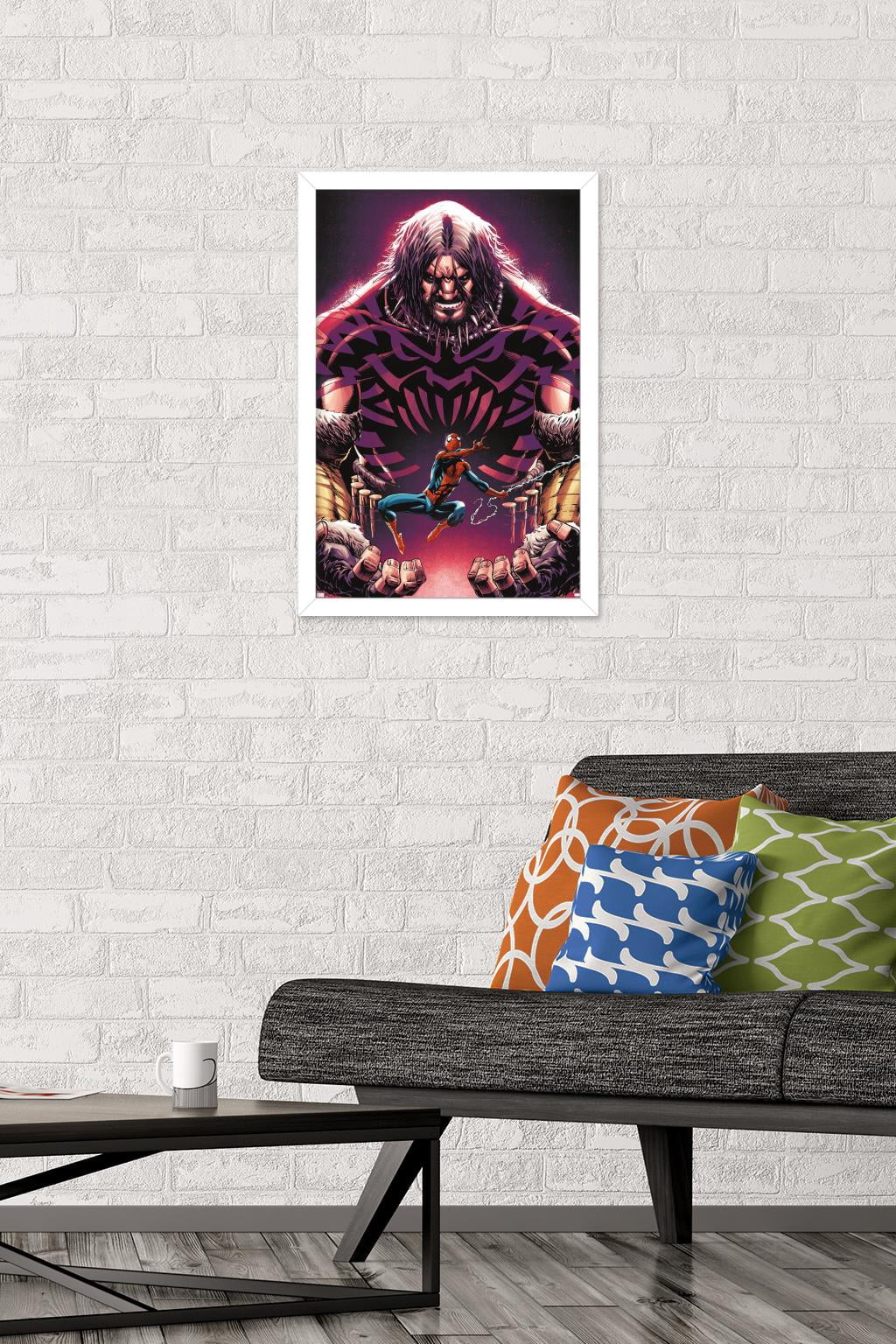 Marvel Kraven The Hunter - Amazing Spider-Man #17 Wall Poster, 14.725" x 22.375" Framed